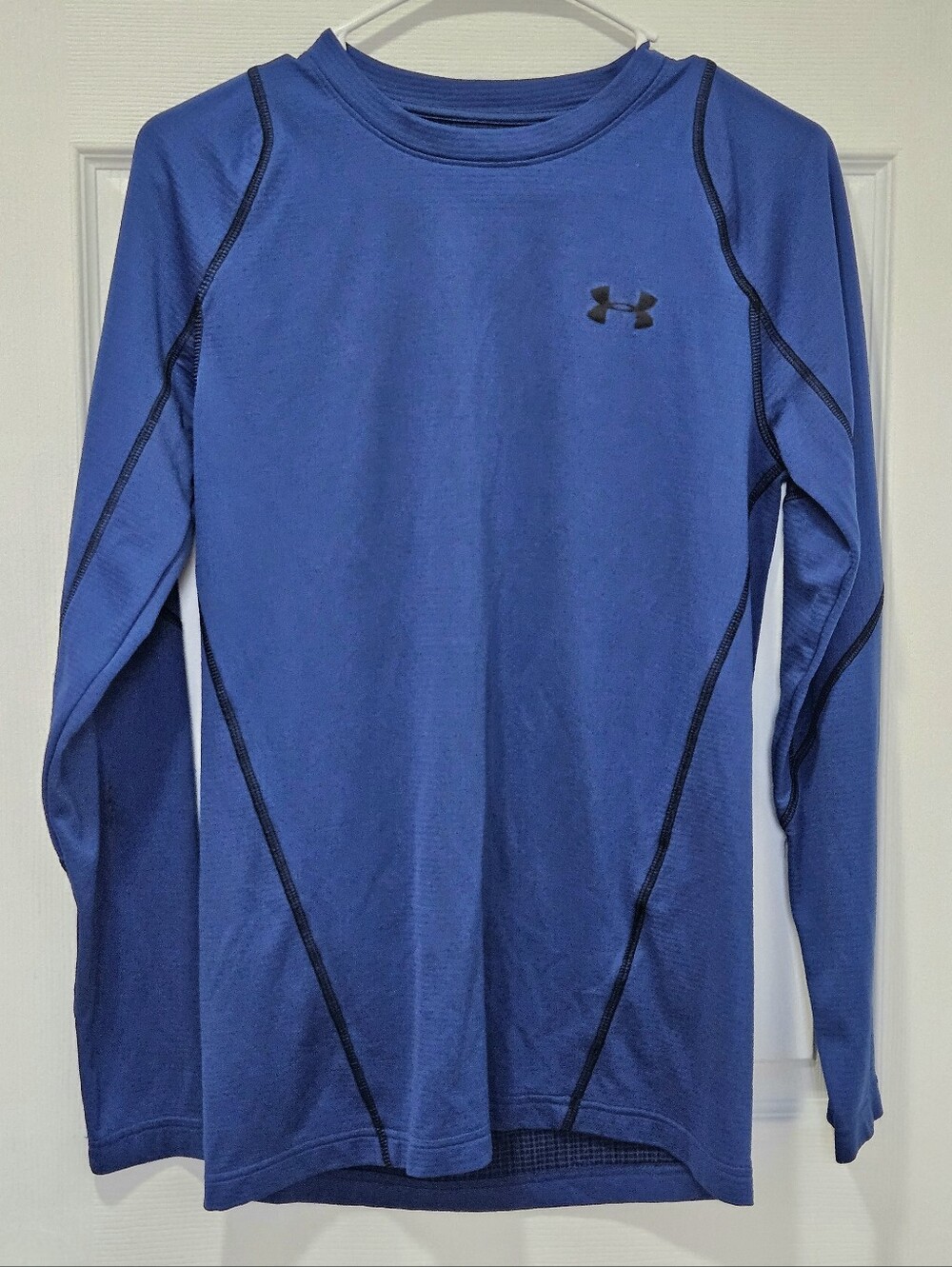 Under Armour Royal Blue Long Sleeve Performance Top Cold Gear